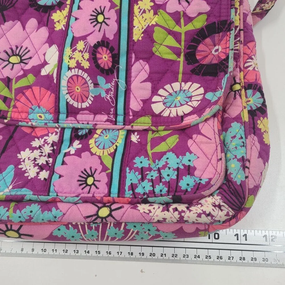 Vera Bradley Flutterby Hipster Crossbody Bag Purse Adjustable Strap